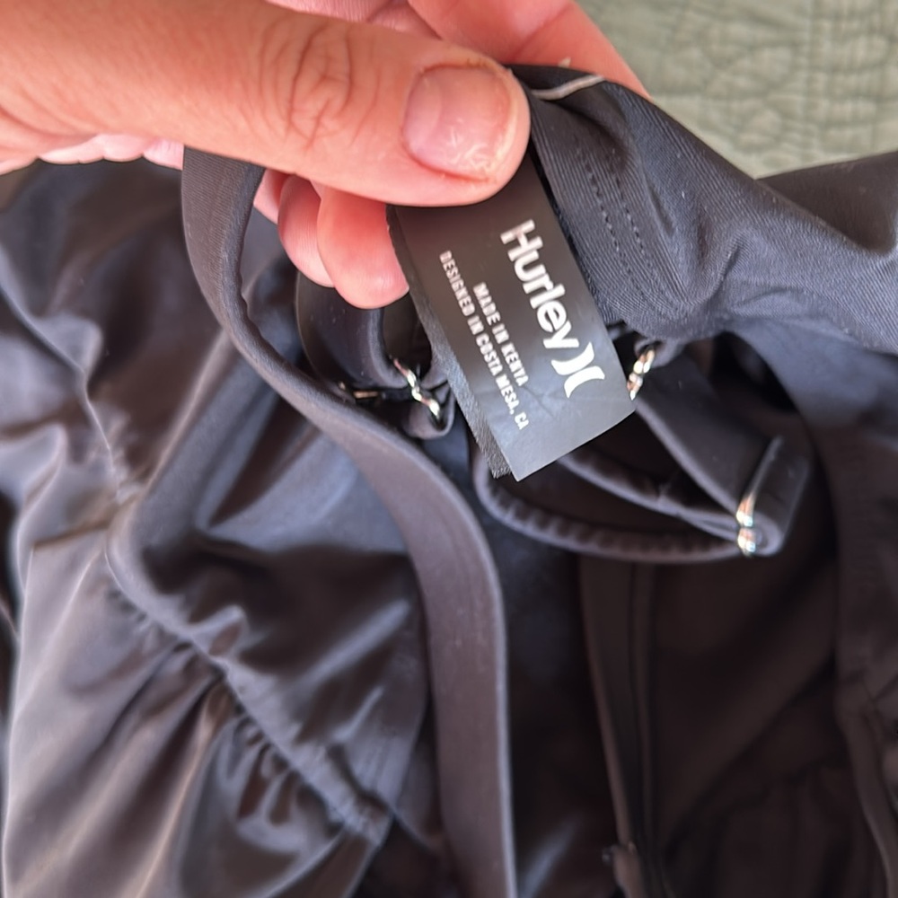 Hurley Basic Black Bathing Suit - image 2